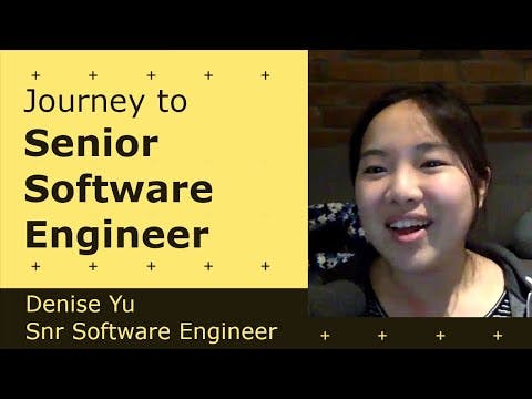 Cover Image for Getting to Senior Software Engineer - Denise Yu | Senior @ Github